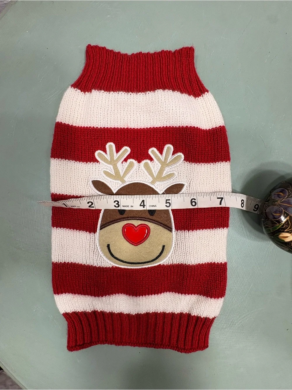 Lot 4 Small Dog Christmas Sweaters Holiday Knit Reindeer Scottie Rudolph XS S